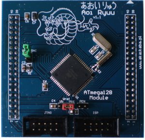 Dokumentacja moduu AVR (ATmega128 Aoi Ryuu v1.1 - Niebieski Smok